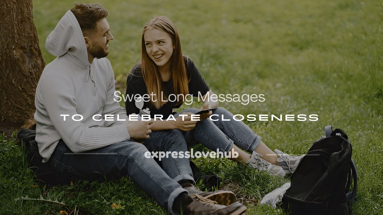 sweet long messages after making love