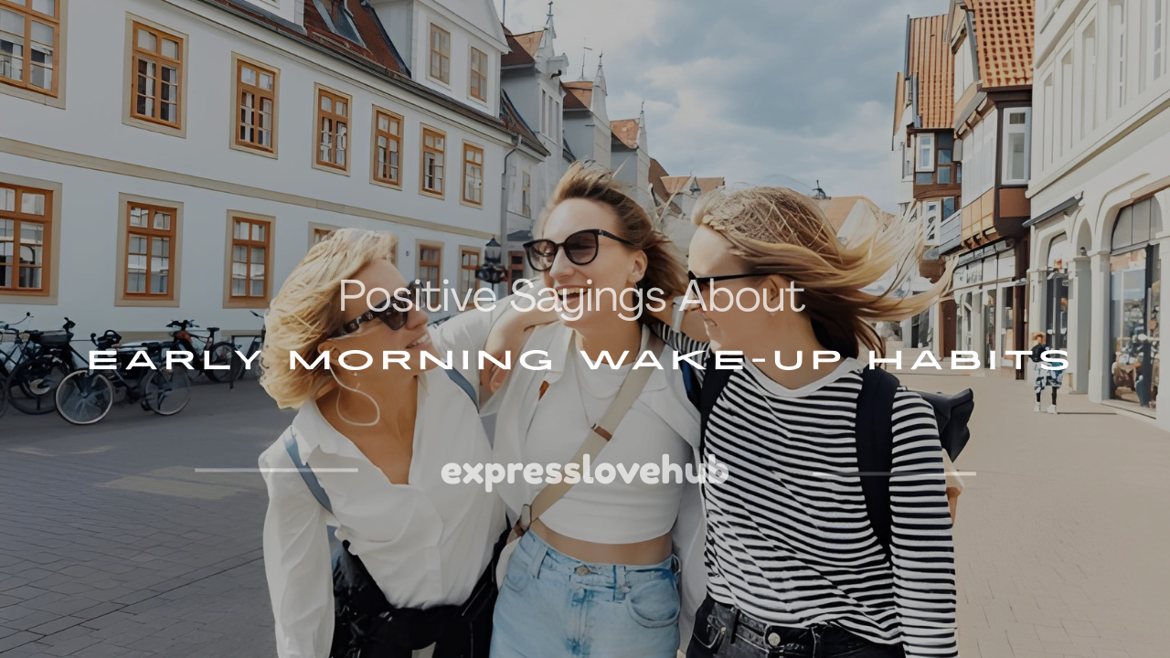 sayings about waking up early