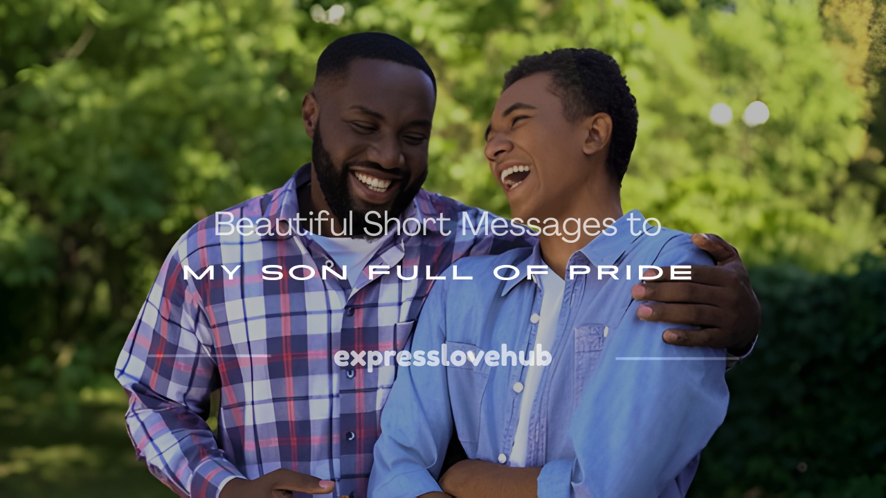 short messages to my son