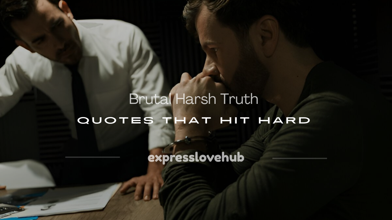 harsh truth quotes