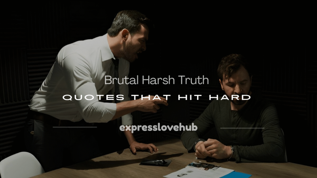 harsh truth quotes