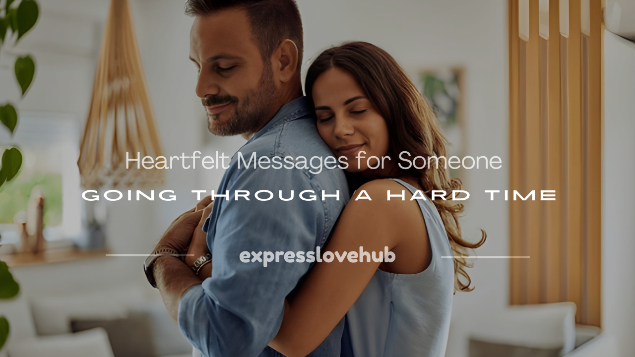 messages for someone going through a hard time