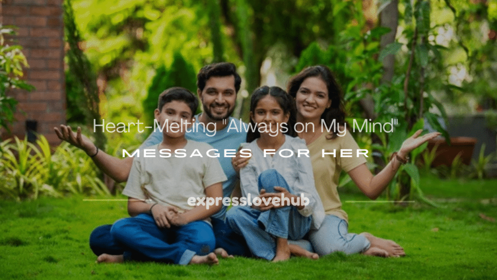 you are always on my mind message