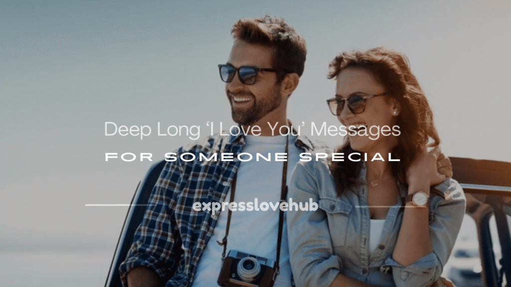 i love you long messages