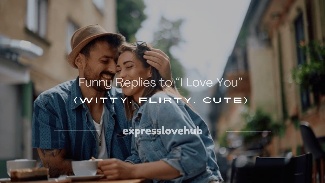 funny reply to i love you