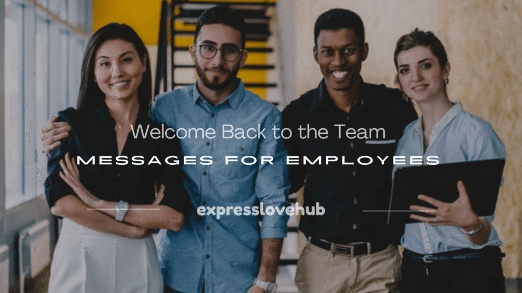 welcome back to the team