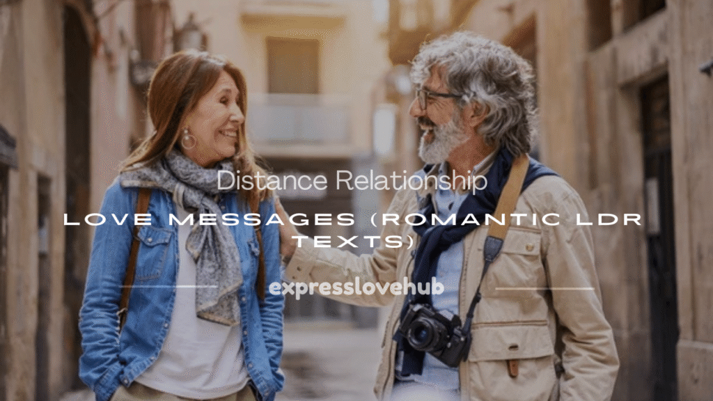 distance relationship love message