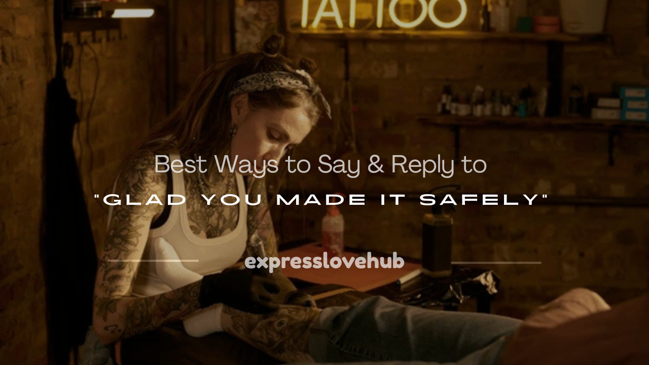 glad you made it safe