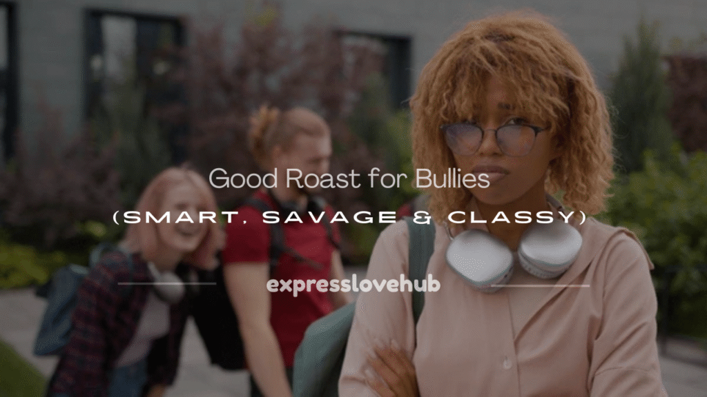 good roast for bullies​