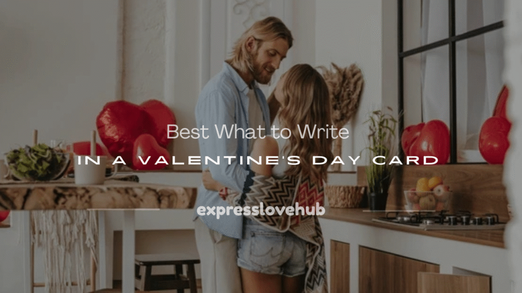what to write in a card for valentines day
