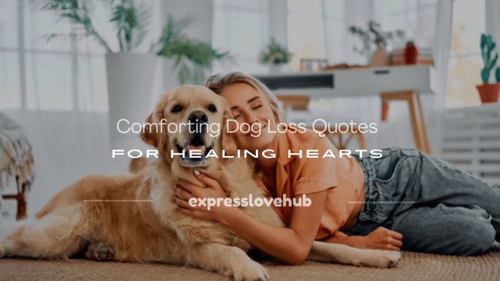comforting dog loss quotes