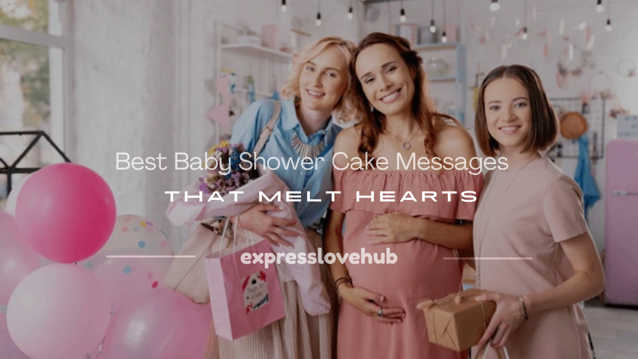 baby shower cake messages