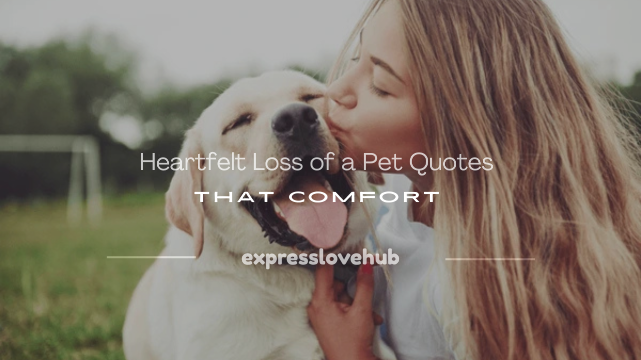 loss of a pet quotes