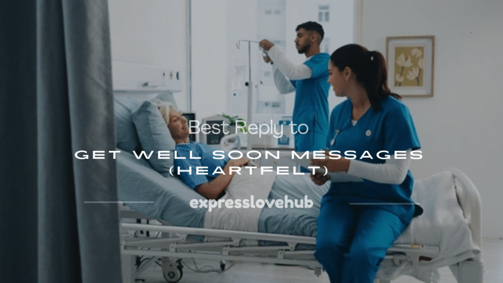 reply to get well soon message