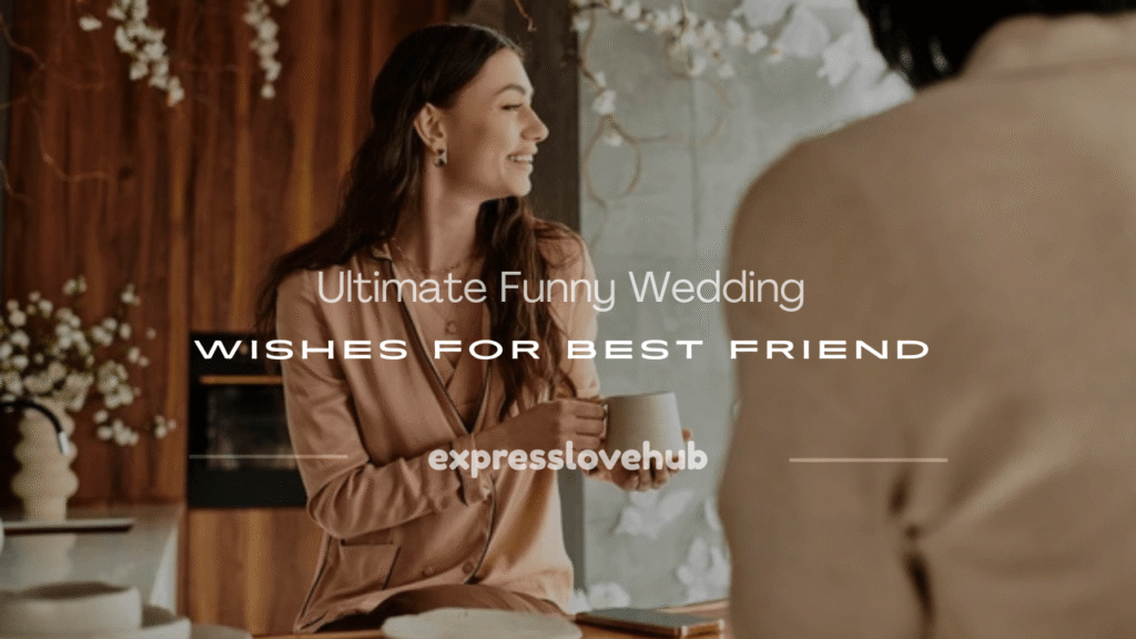 funny wedding wishes for best friend
