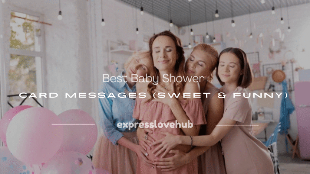 baby shower card message