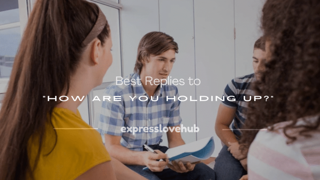 how are you holding up meaning